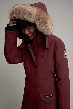 Chamarras Canada Goose Mujer Mexico - Trillium Abrigos Rojos Oscuro VD8047235